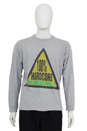 100% Hardcore Warning Longsleeve LS241