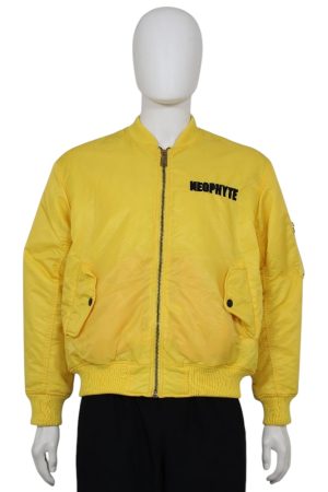 Neophyte Records Yellow MA-1 Bomberjacket BOMB128