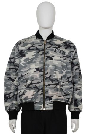 Neophyte Records Camo MA-1 Bomberjacket BOMB129