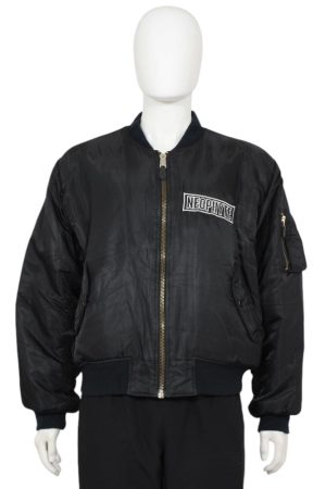 Neophyte Records Black MA-1 Bomberjacket BOMB130